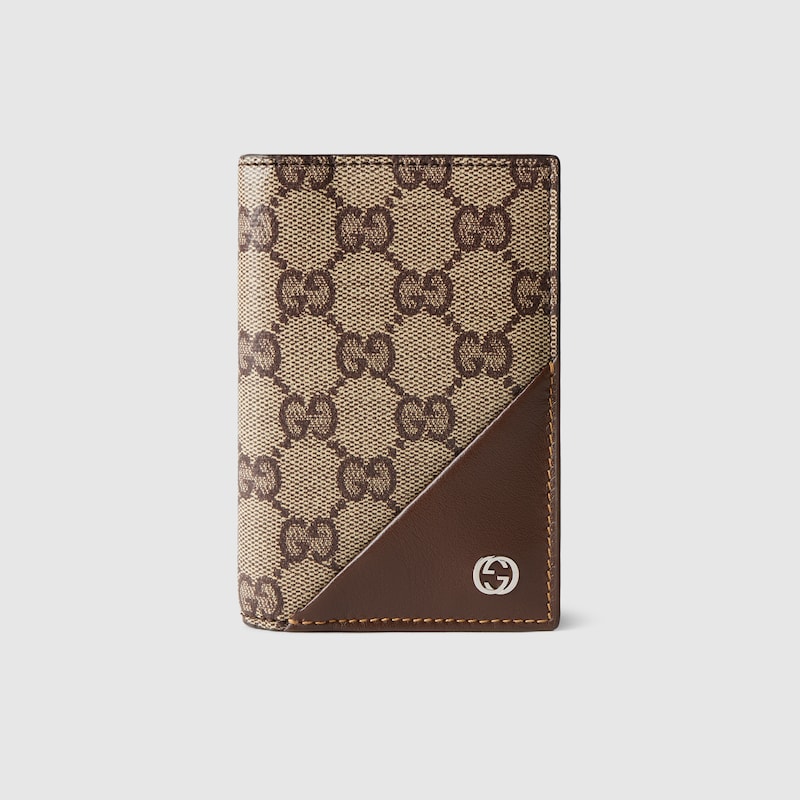 Gucci Card Case Wallet With Interlocking G