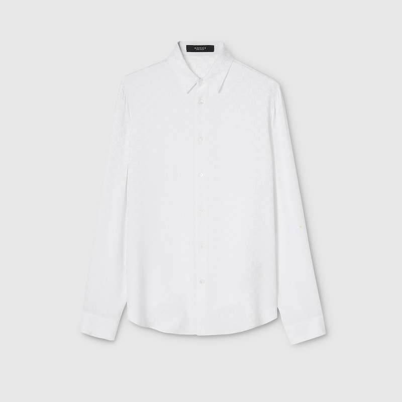 Gucci GG Silk Jacquard Shirt