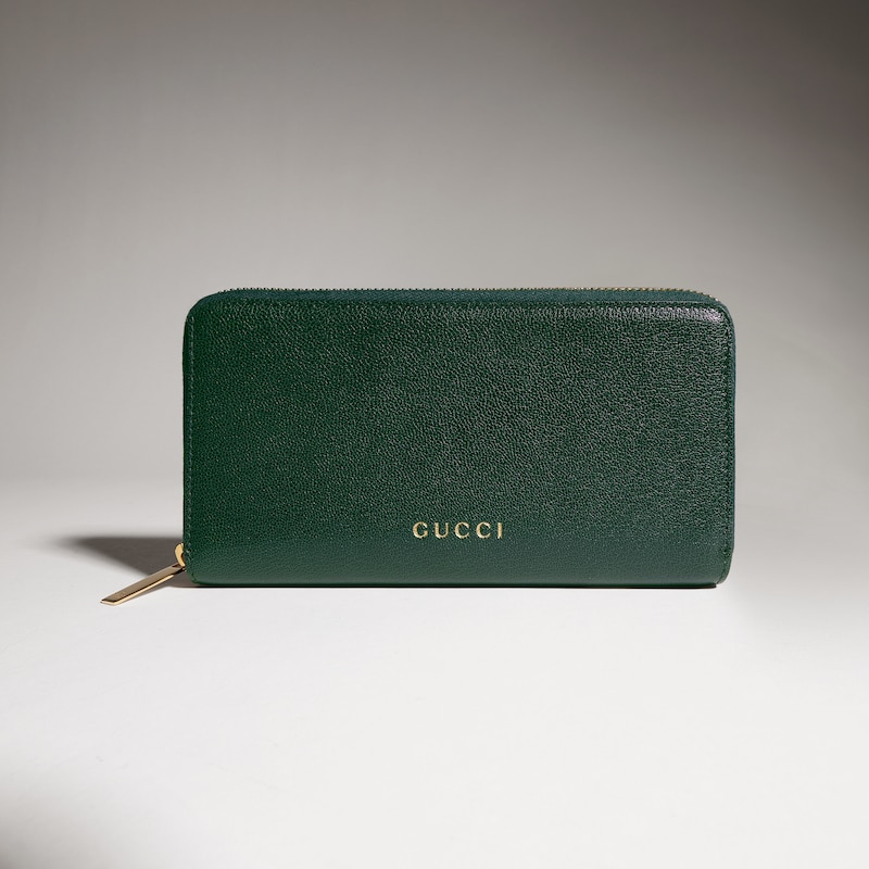 Gucci Zip Around Wallet With Gucci Lettering | Thumbnail 3 Gucci Zip Around Wallet With Gucci Lettering | Thumbnail 3