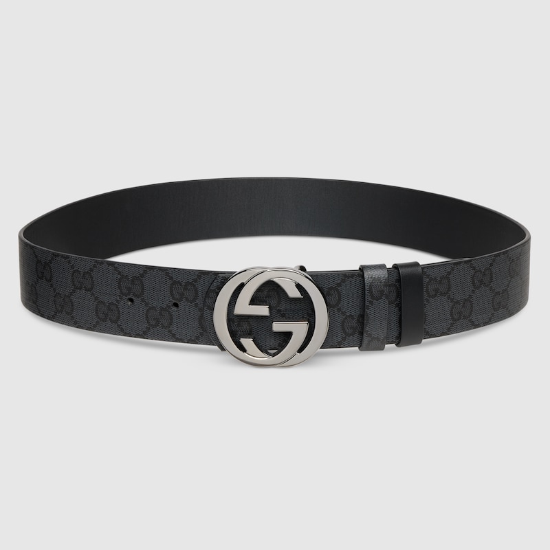 Gucci Reversible Belt With Interlocking G Buckle