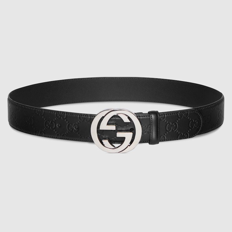 Gucci Belt With Interlocking G Buckle