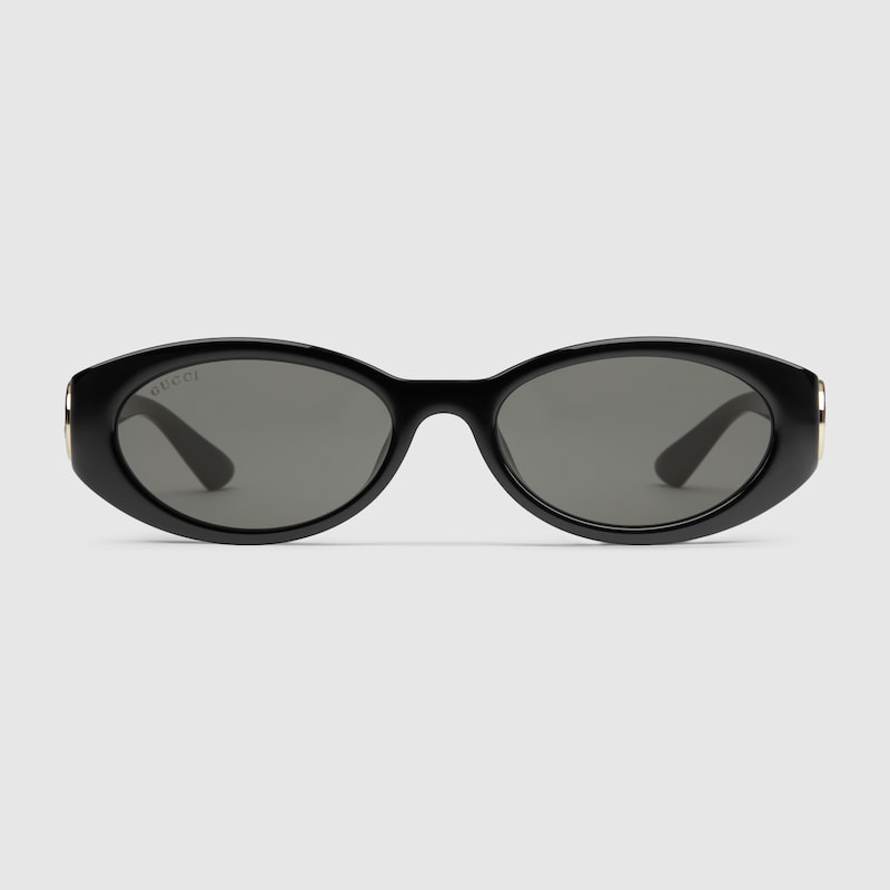 Gucci Oval Frame Sunglasses