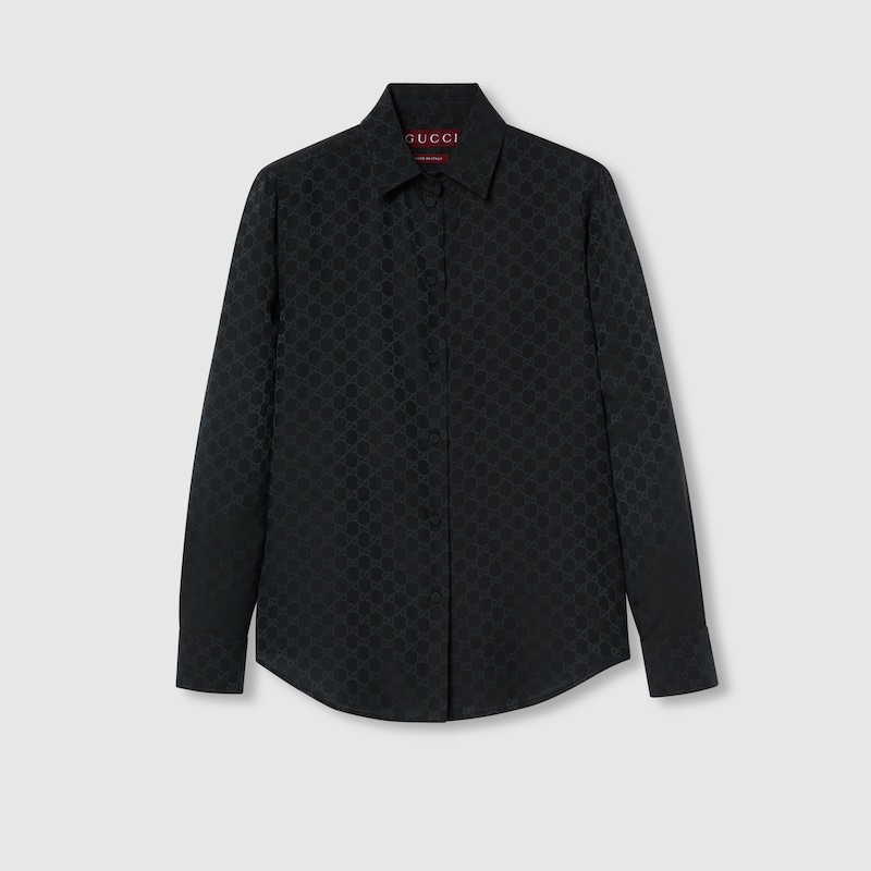 GG Crêpe Silk Shirt GG Crêpe Silk Shirt