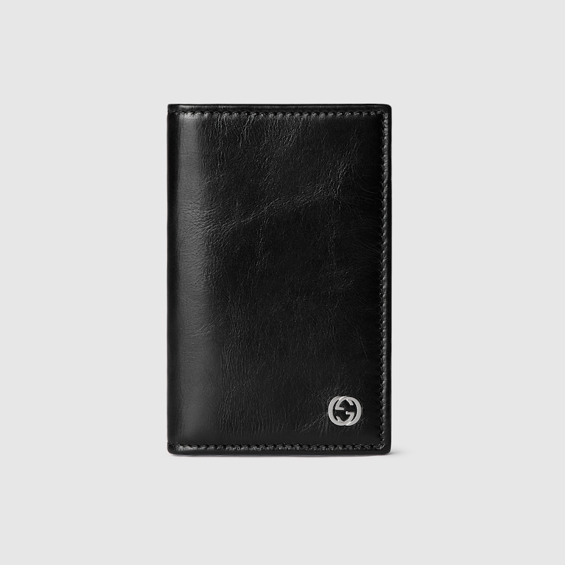 Gucci Card Case Wallet With Interlocking G