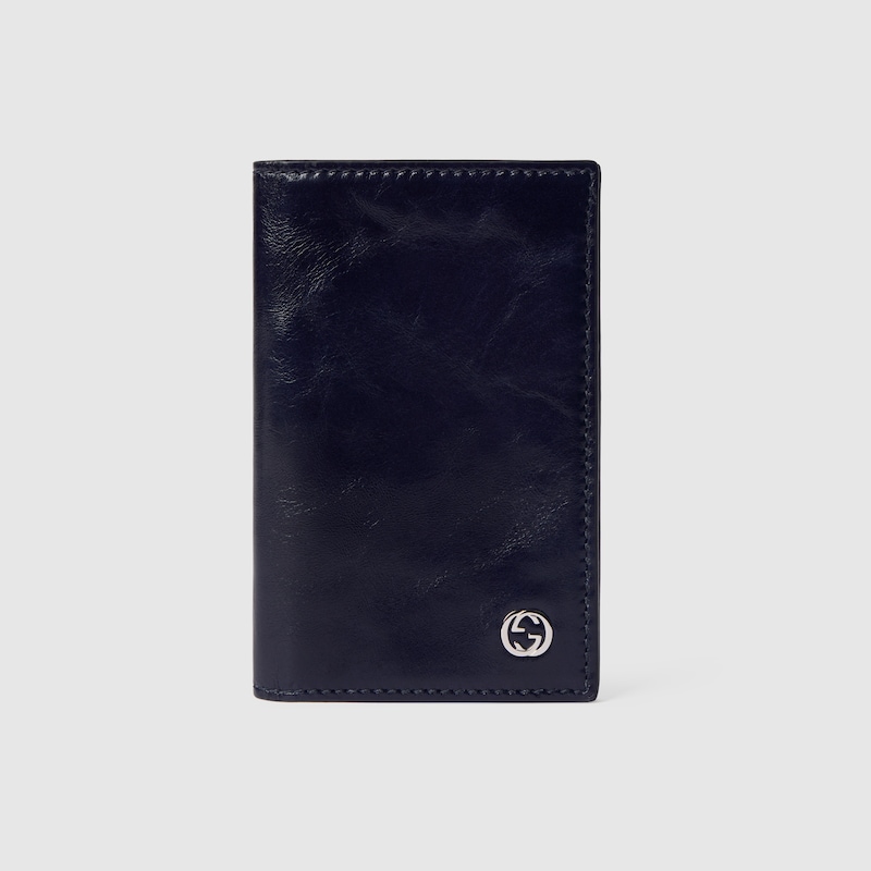 Gucci Card Case Wallet With Interlocking G