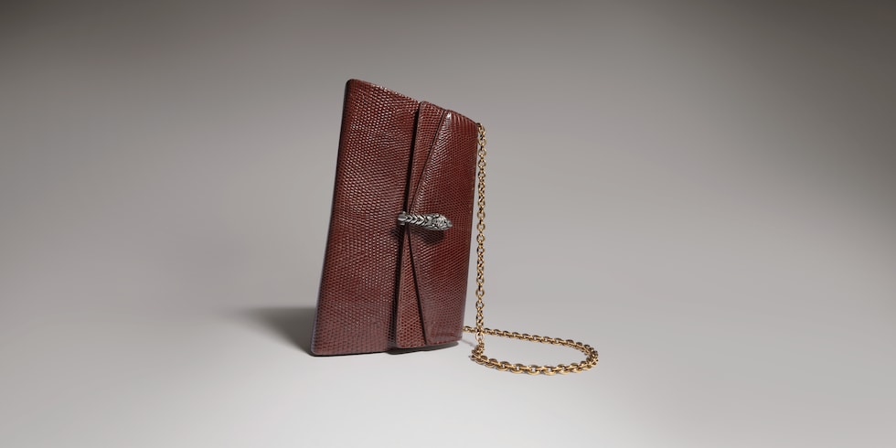 Dionysus lizard small shoulder bag in chestnut | GUCCI® NL
