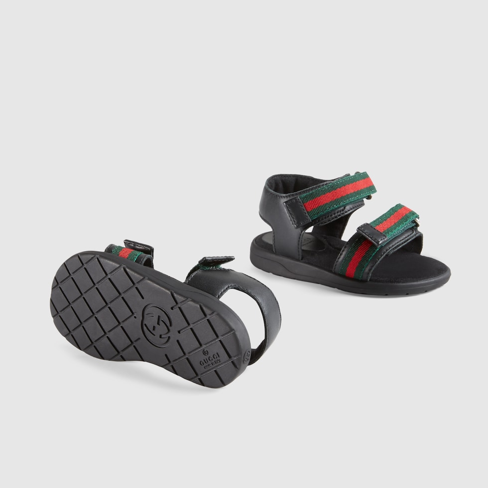 GUCCI KIDS 2点 Children's Gucci Re-Web sneaker in white leather | GUCCI® US