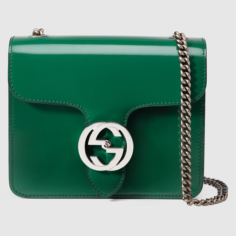 green gucci clutch bag