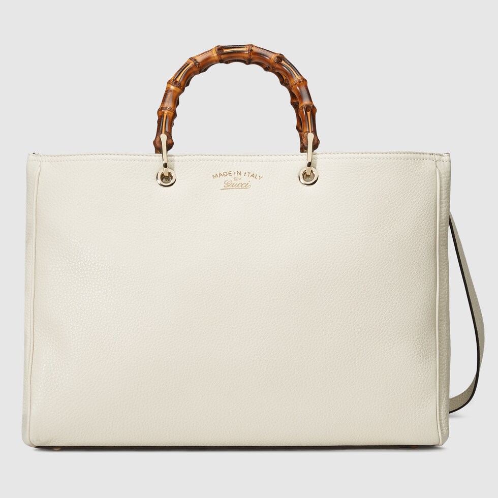 Gucci bamboo tote bag clearance