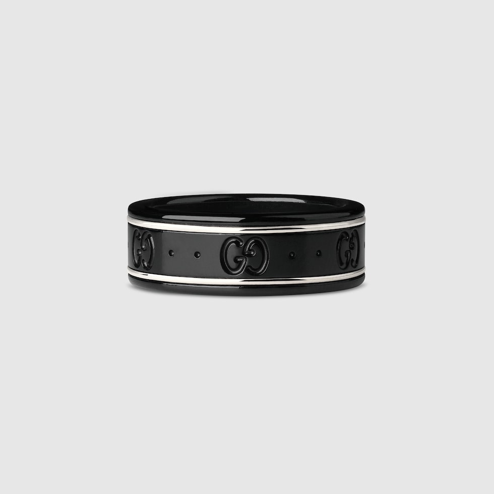 GUCCI - グッチ ジェム ストーン アイコン リング K18YG