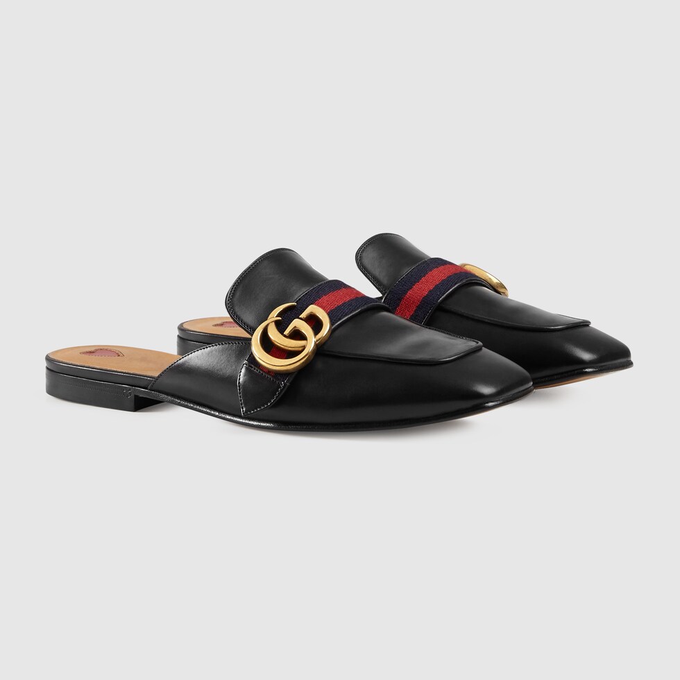 Leather slipper Gucci Women's Slippers & Mules 423694DKHC01061