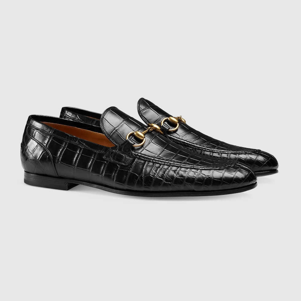 Zapatos gucci piel shop de cocodrilo