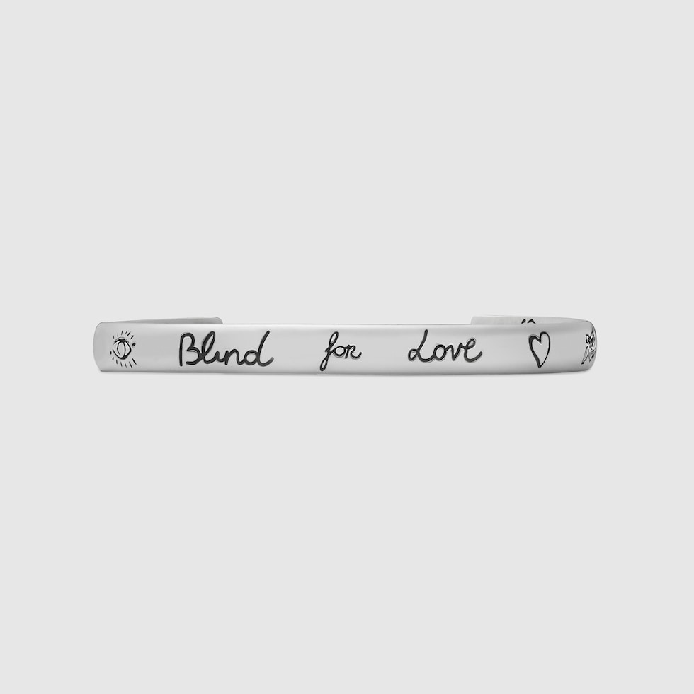 Gucci blind hot sale for love bangle