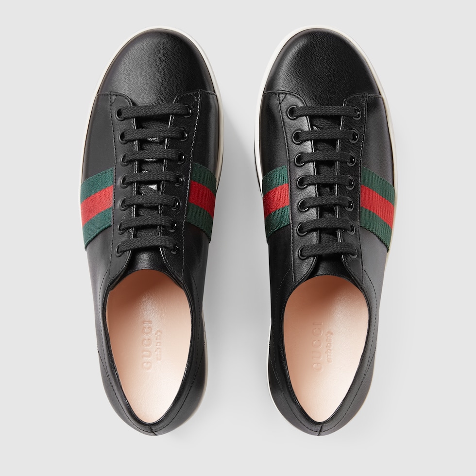 Leather platform sneaker - Gucci Women's Sneakers 476783D3VN01060