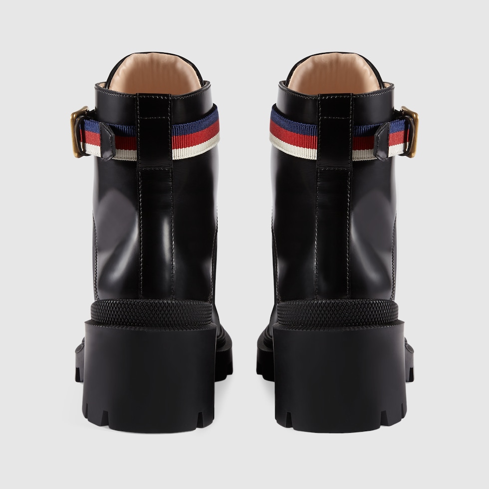 gucci sylvie web boots