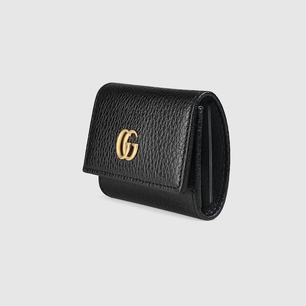 GUCCI GGロゴ キーケース Gucci GGロゴ レザーキーケース 黒 グッチシマ グッチ GUCCI