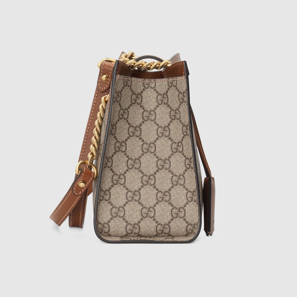 Padlock small shoulder bag in GG supreme GUCCI UK