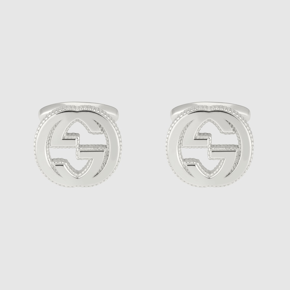 ●STERLING G GUCCI | VINTAGE STERLING SILVER BOX WITH CHAIN MOTIF