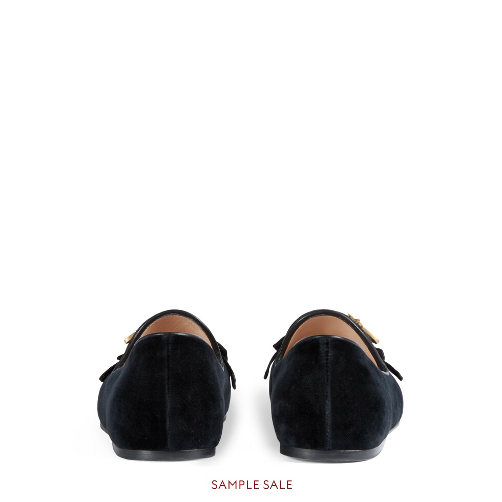 gucci ballet flats with bee