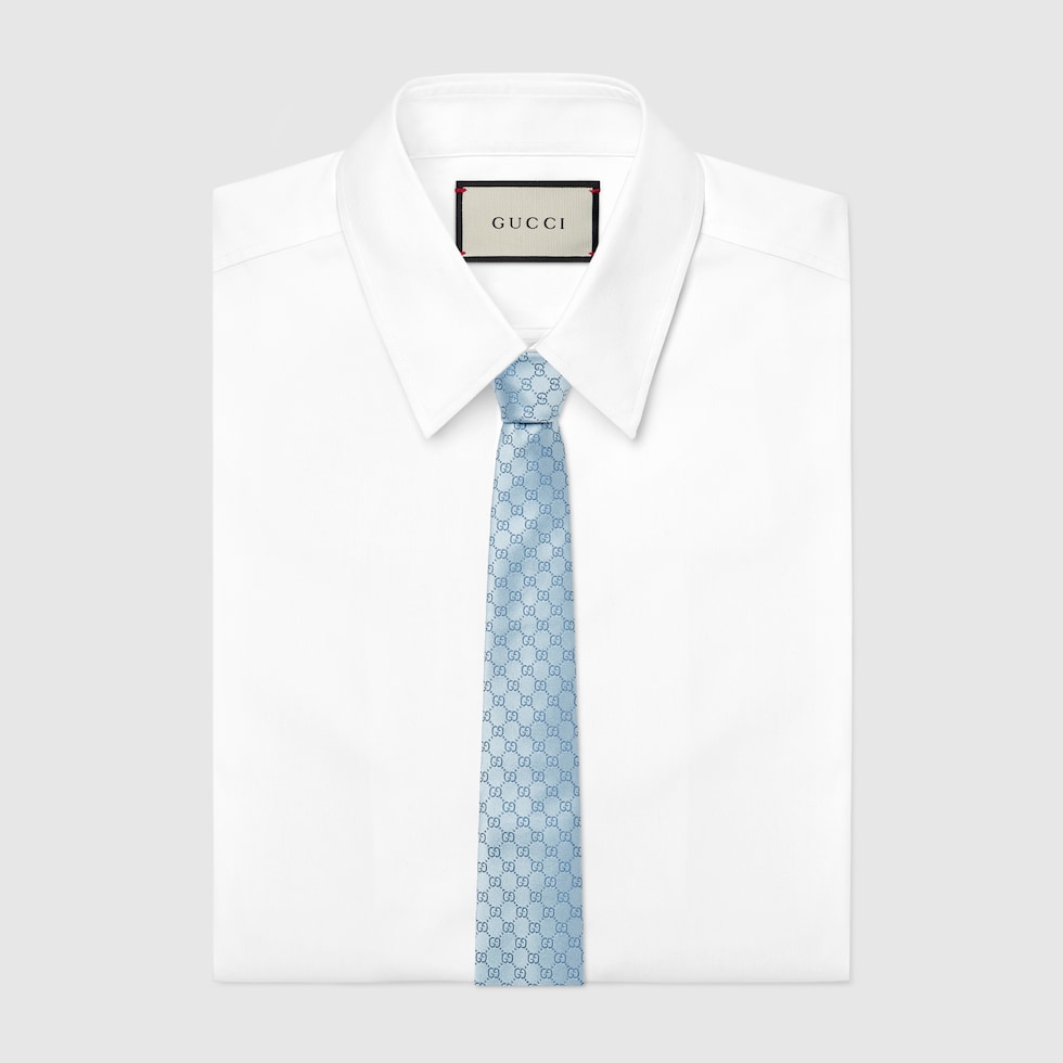 GUCCI ネクタイ　スカイブルー gg80-wx.jpg