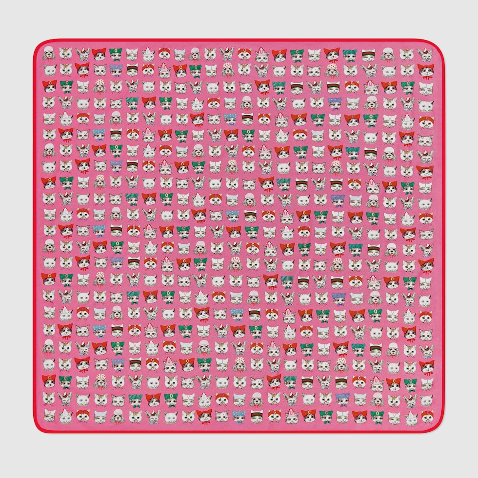 Pink gucci baby blanket sale