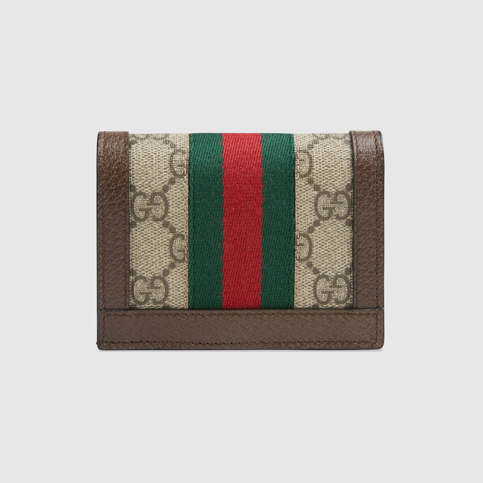 GG SupremeOphidia GG卡片銀包| GUCCI® 香港