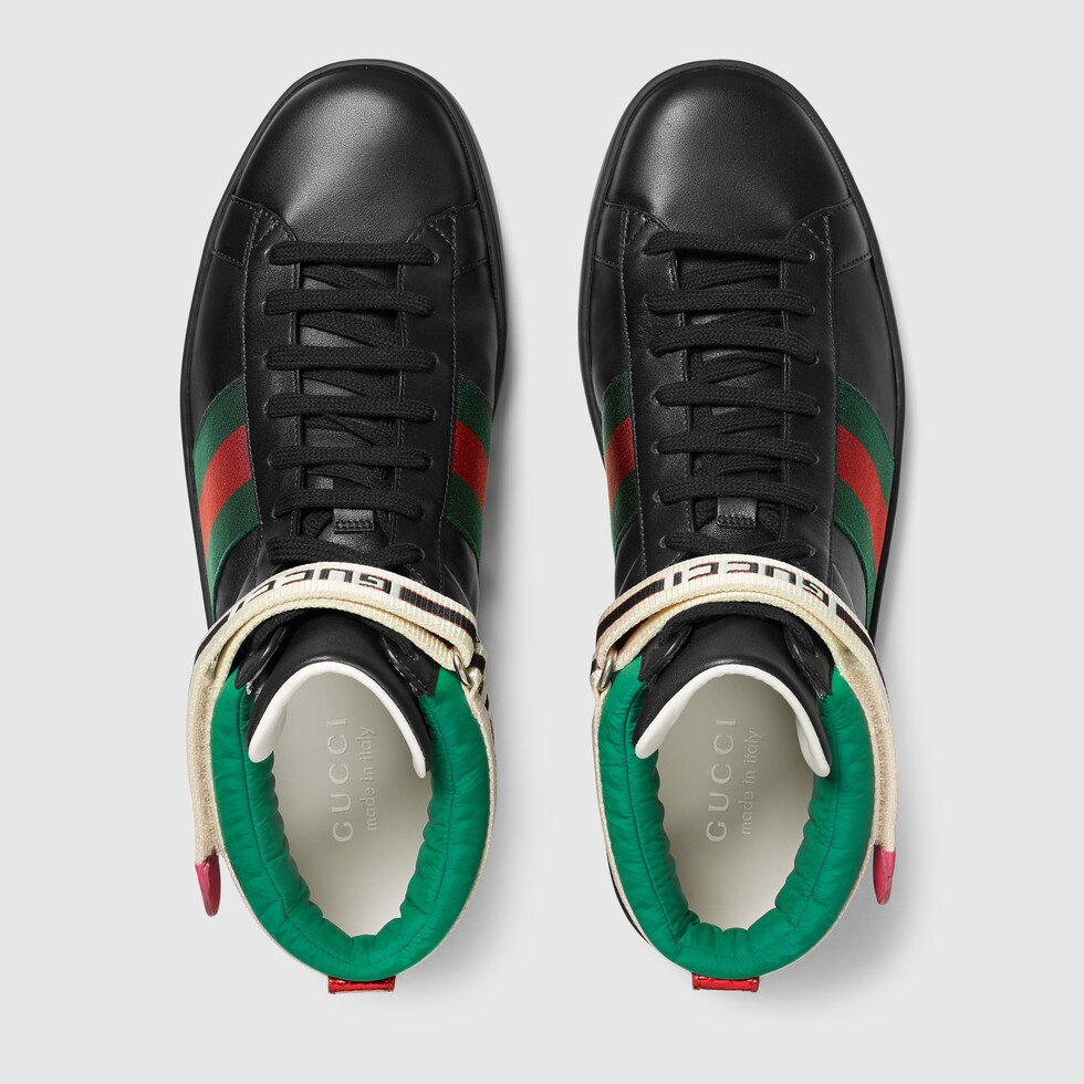 gucci sneakers stripe