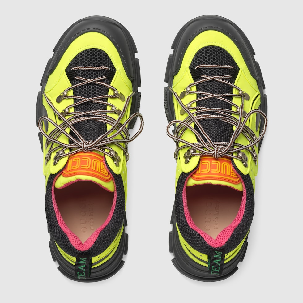 gucci flashtrek yellow