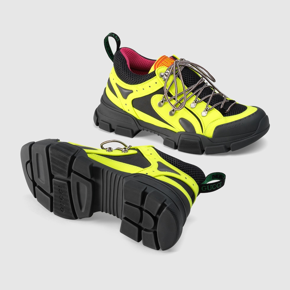 gucci flashtrek yellow