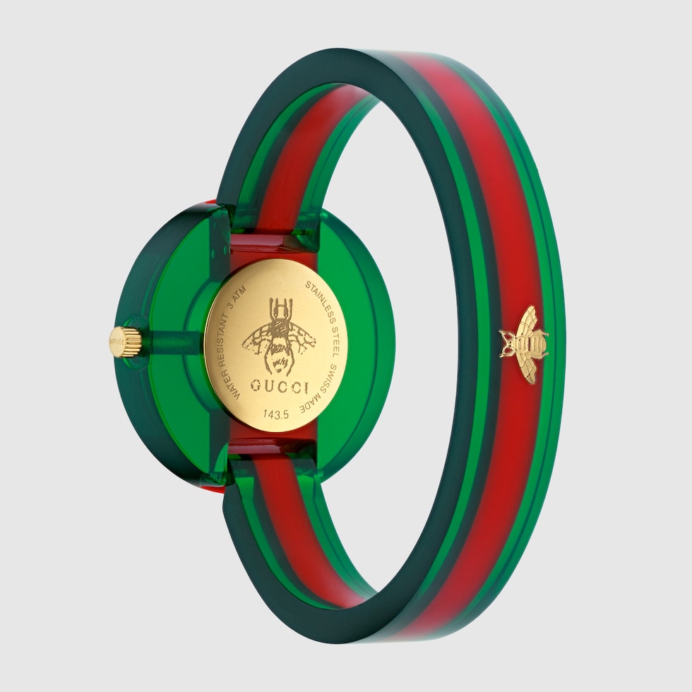 Gucci resin sales watch