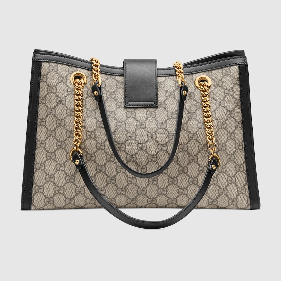 Borsa a spalla Padlock GG misura media in Supreme GUCCI Italia