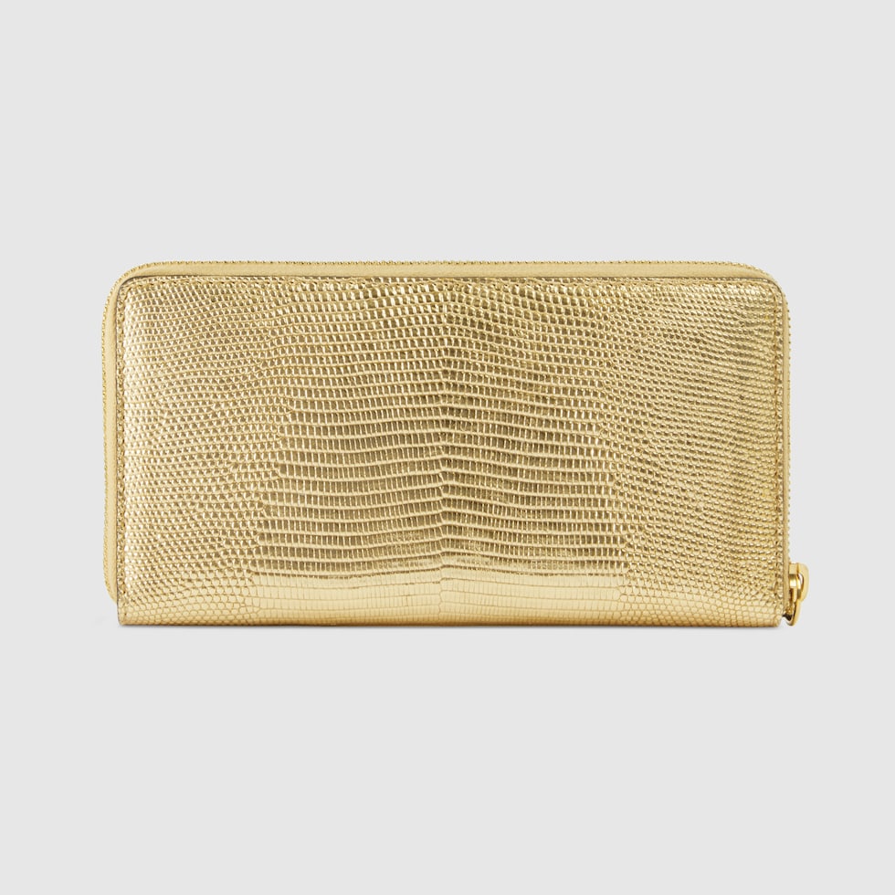 Gucci ゴールド 長財布 限定品 GUCCI グッチ 長財布 レザー GG マーモント ゴールド