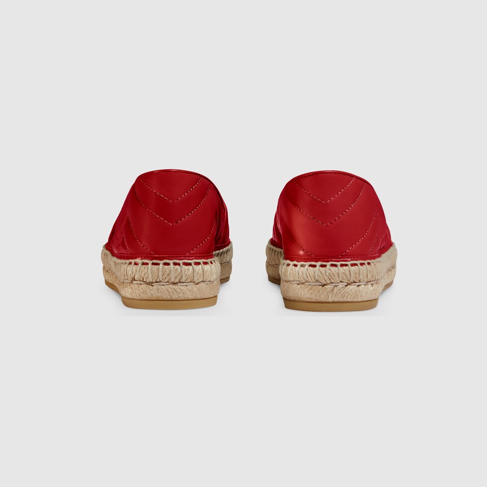 gucci chevron espadrille