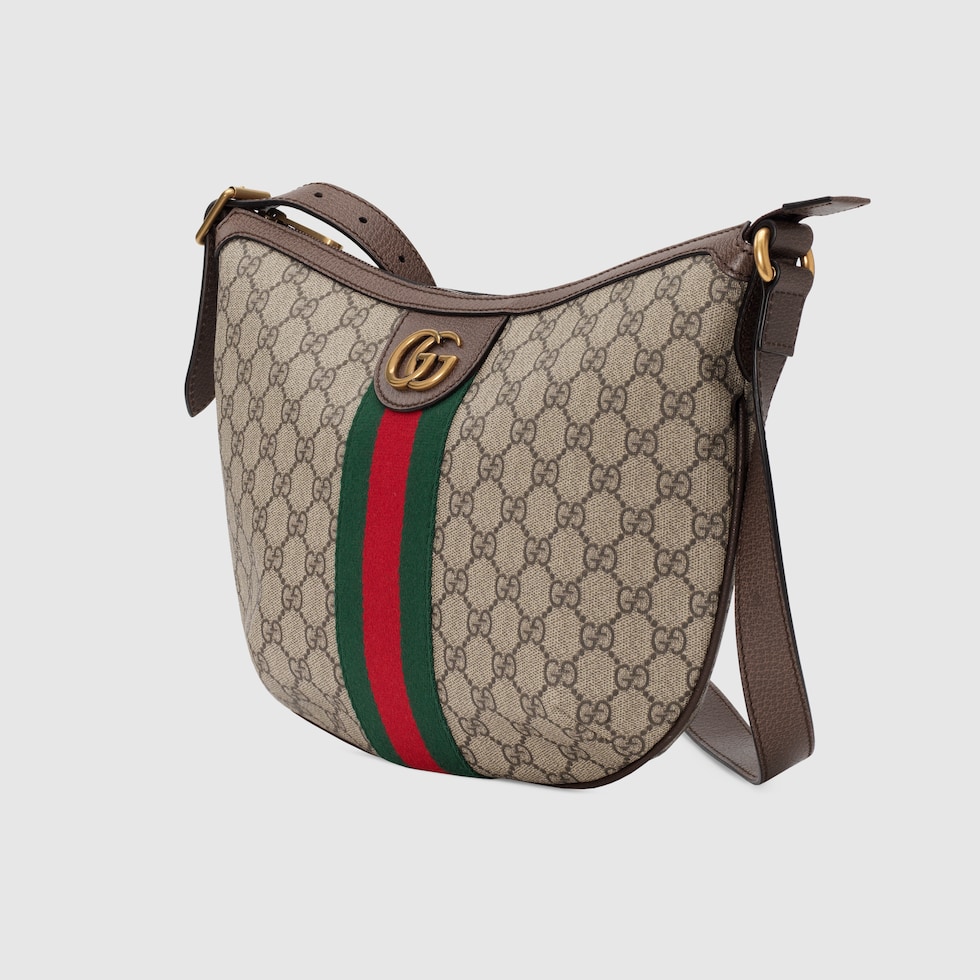 Bolsa con correa cruzada pequena Ophidia inGG Supreme suave GUCCI MX