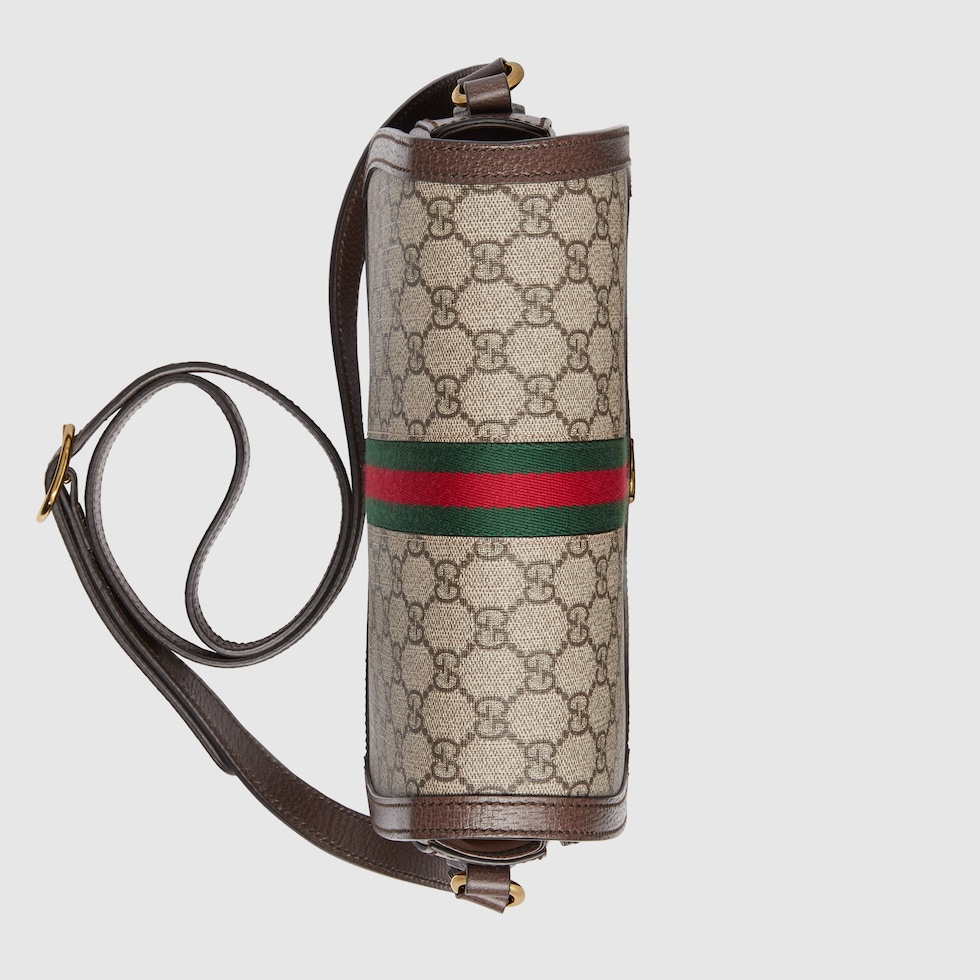 GG Supreme Ophidia Small Beige/Ebony Shoulder Bag | GUCCI® MX