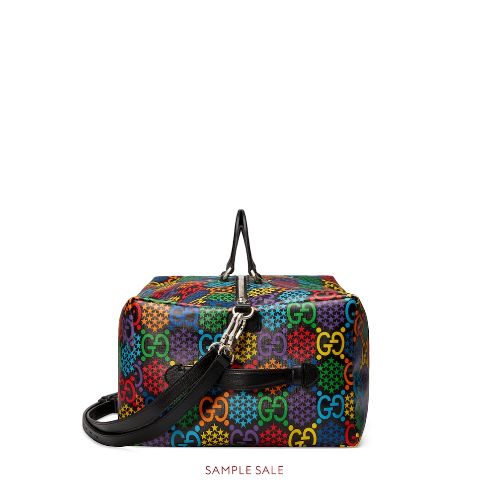 gucci psychedelic duffle bag