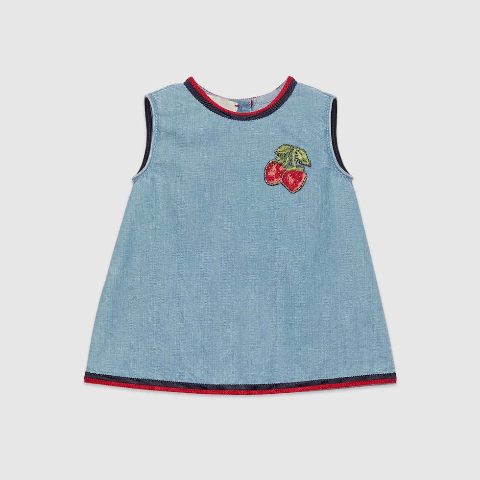 infant denim dress