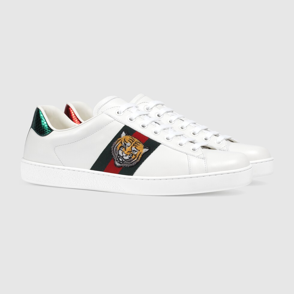 gucci high top tiger