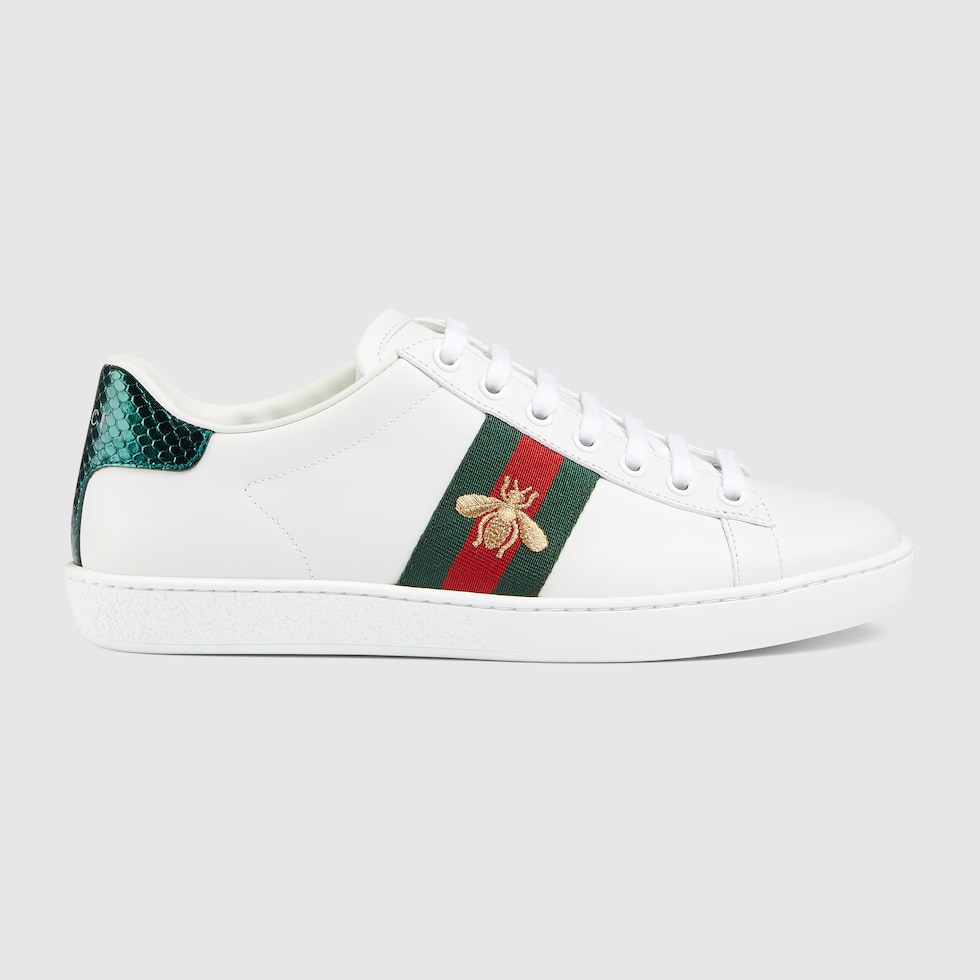 Gucci - Ace Embroidered Sneakers, Men, White