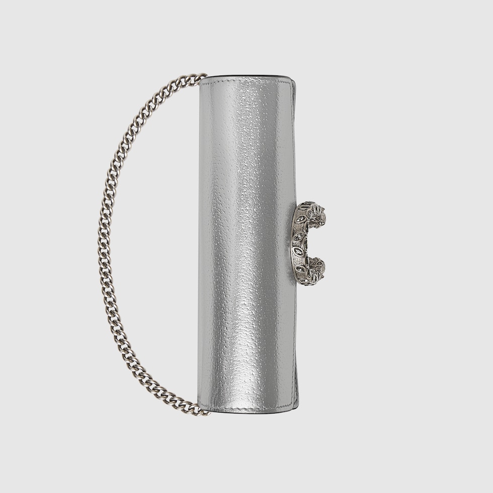 【極美品】MIUUR Ginza Mini llic silver Miu Miu Matelassé leather mini bag for Women - Silver in UAE