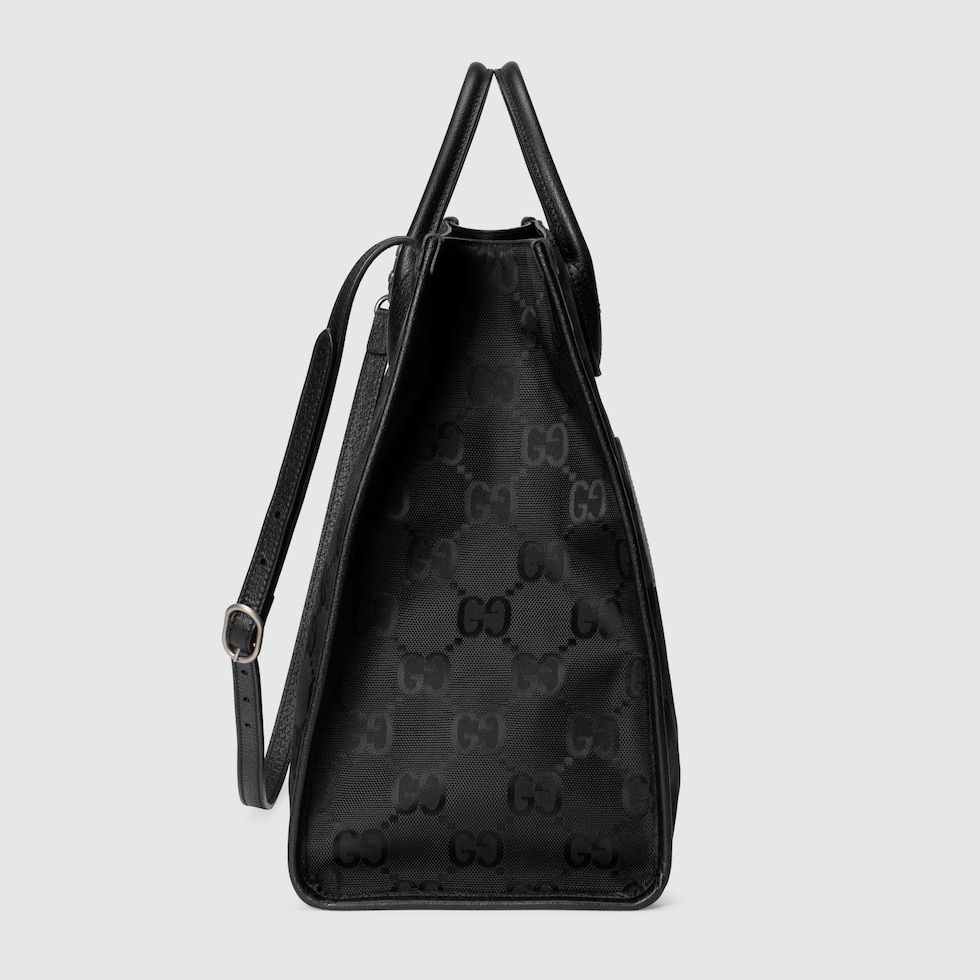 Gucci Off The Grid トートバッグブラック GG ECONYL® | GUCCI® JP