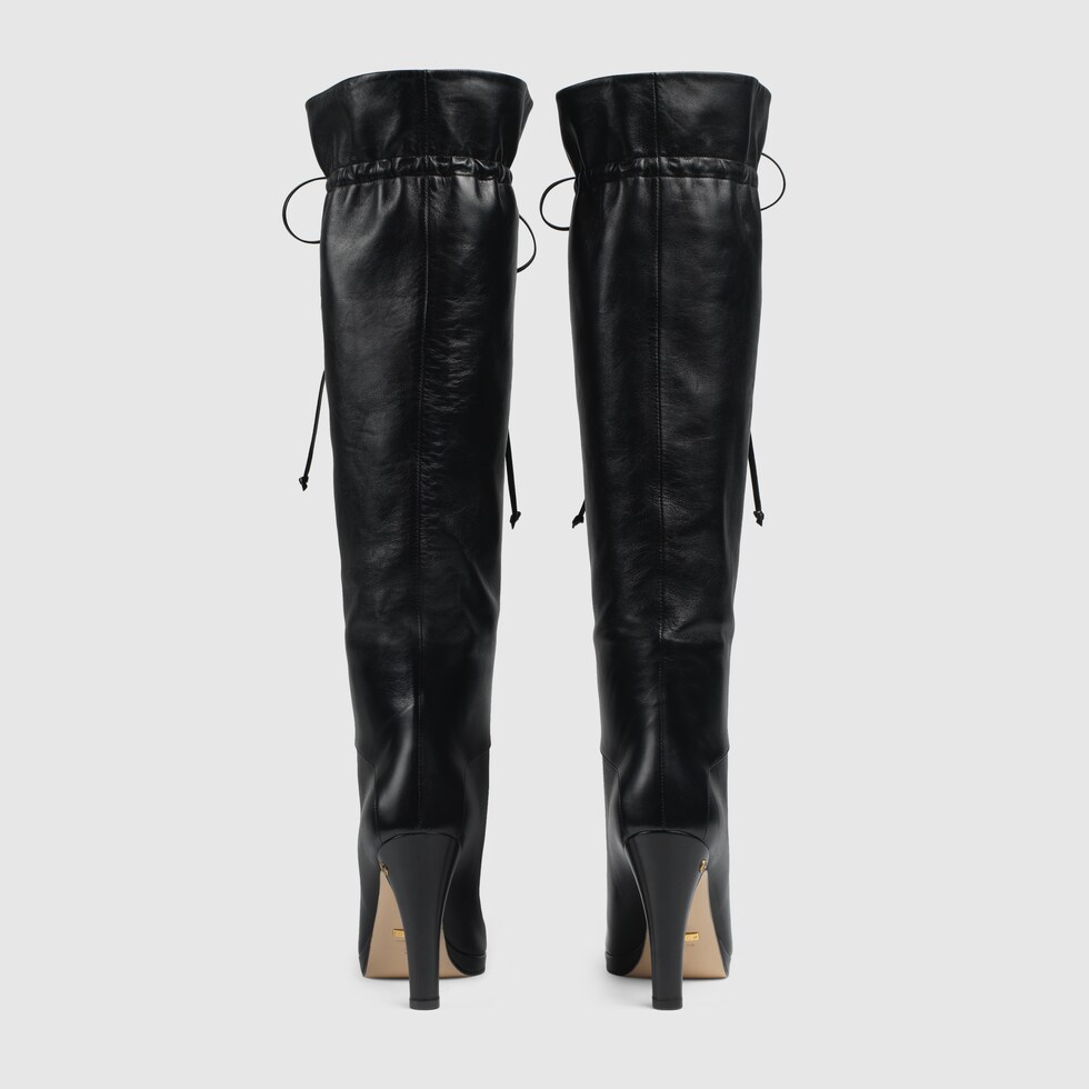 next ladies black knee high boots