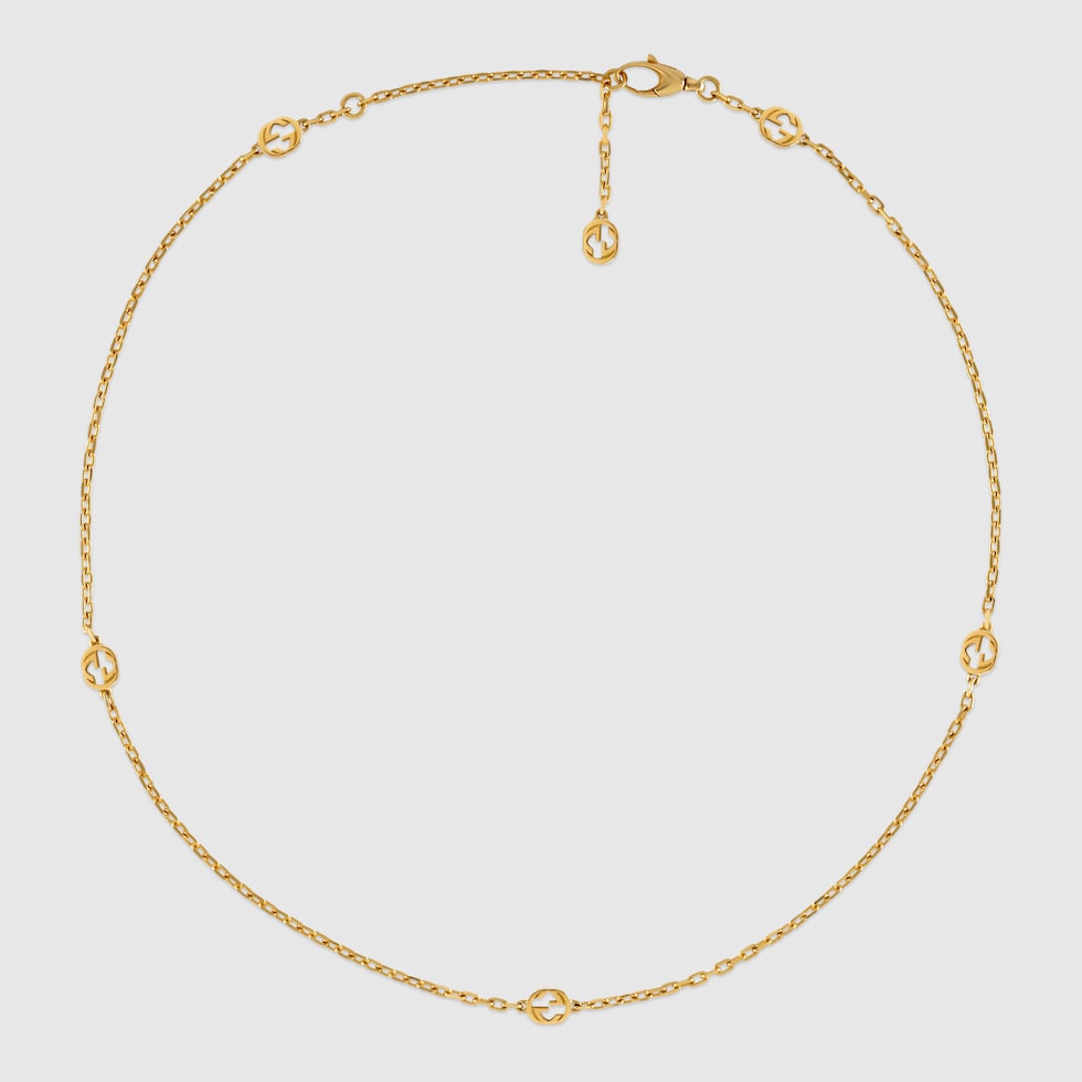 Gucci necklace deals womens gold