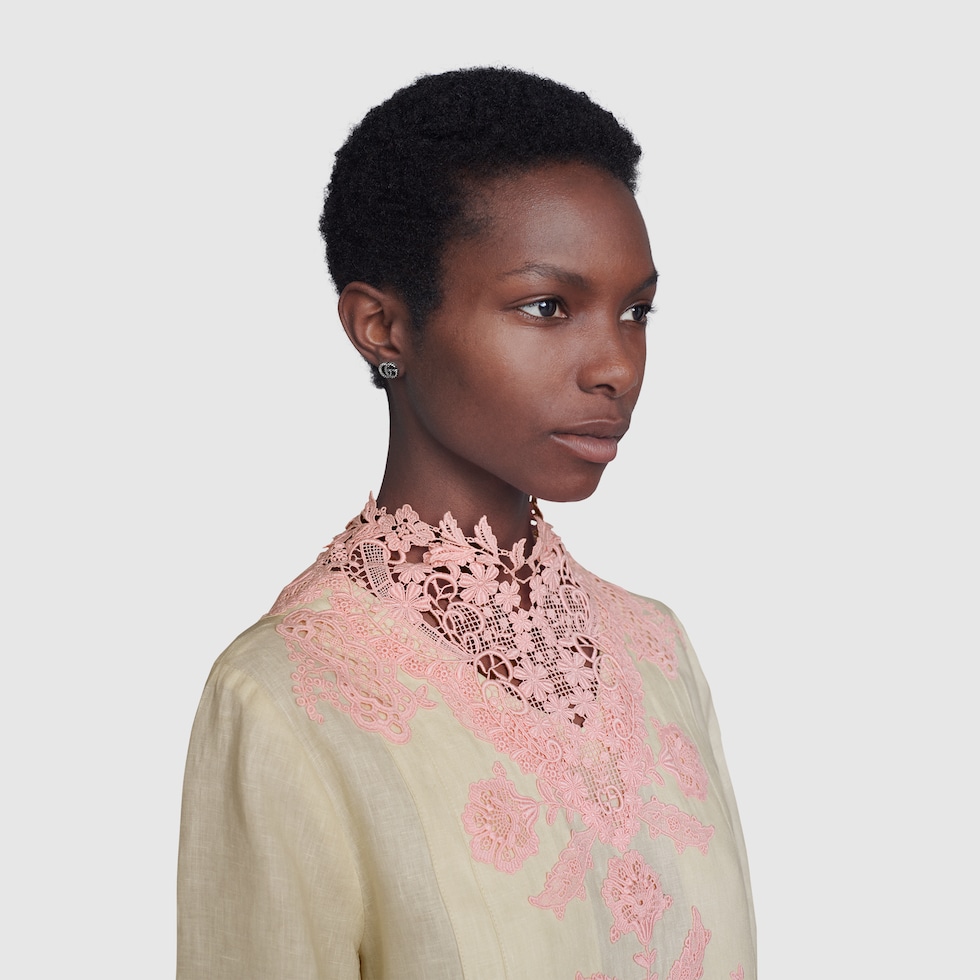 ダブルG スタッズ ピアス ダブルG スタッズ ピアス ・スターリングシルバー | GUCCI公式