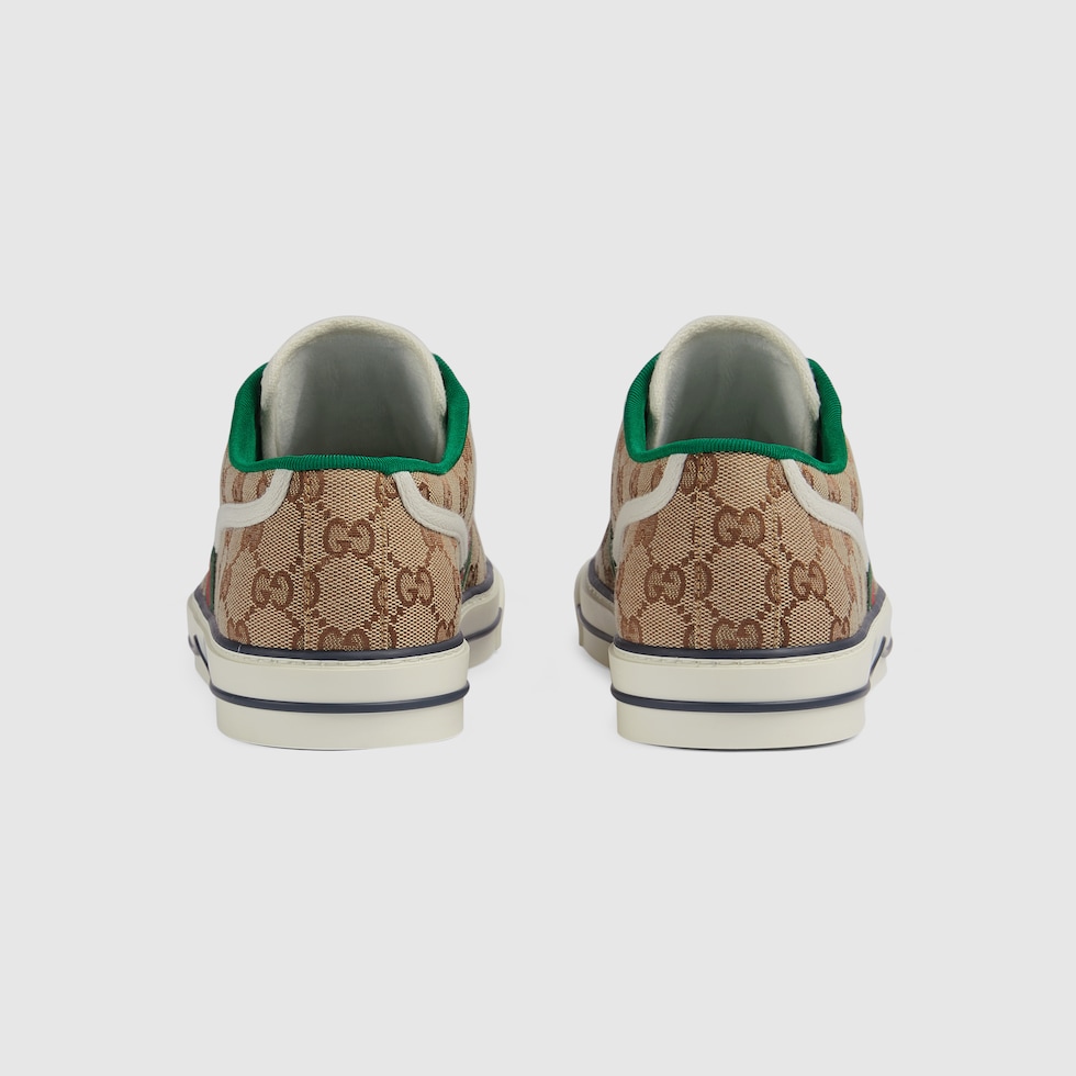 Men's GG Gucci Tennis 1977 sneaker in beige/ebony original