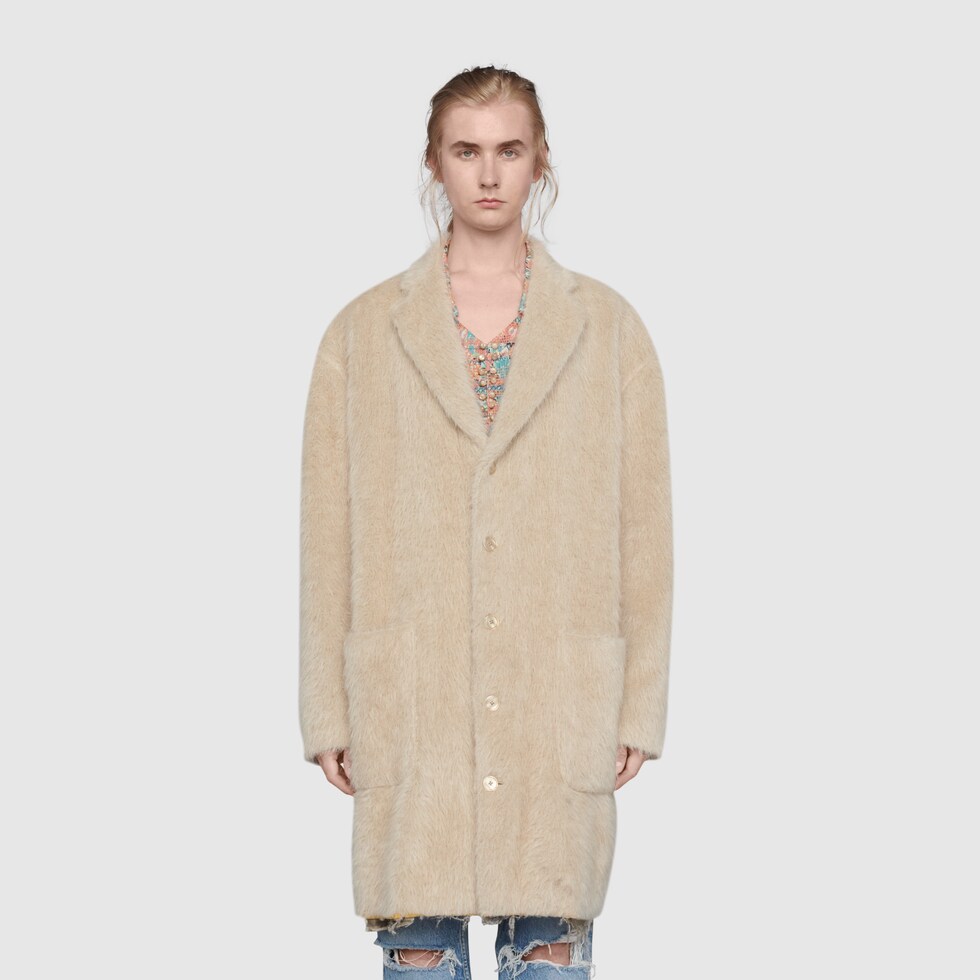 Abrigo en mezcla de alpaca y lana GUCCI® ES