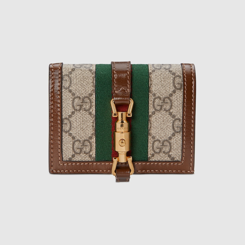 GUCCI二つ折り財布 シェリーライン ジャッキー1961