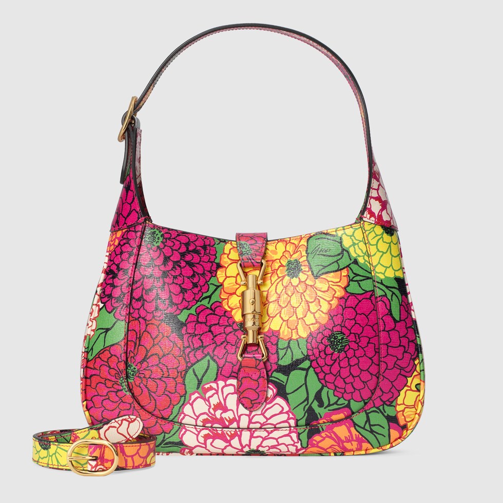 Ken Scott print Jackie 1961 small shoulder bag in multicolour leather