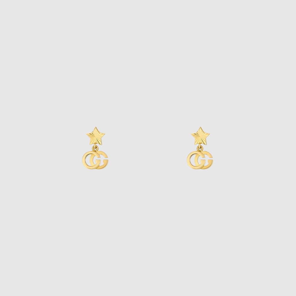 （セール）開催中 人気ブランドも続々プライス yellow in earrings 18k Running GG gold US GUCCI® | アクセサリー