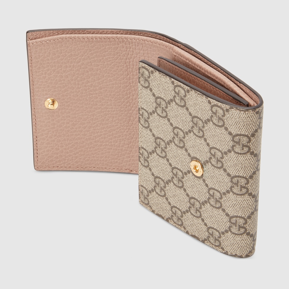 セールスストア - GUCCI ピンク 折り財布 - 激安 中古 買取:6497円